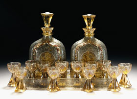 Glass-Liquer-Service-by-Galle